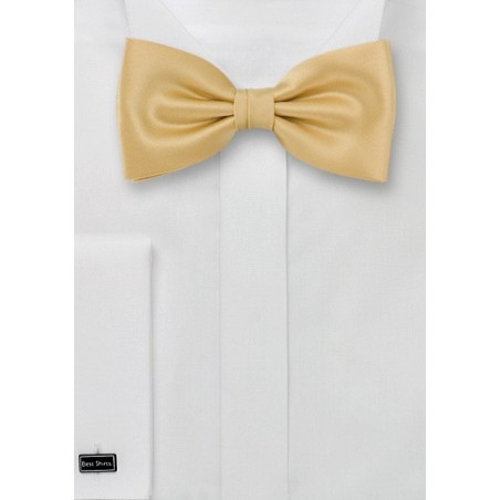 Bow ties  -  Solid color gold/yellow bow-tie