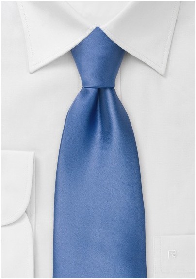 Extra Long Ties - Sky blue XL necktie