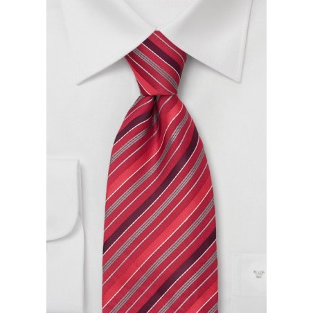Modern Red Necktie
