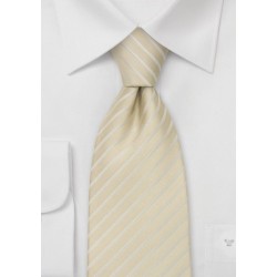 Classic Wedding Tie in Light Champagne