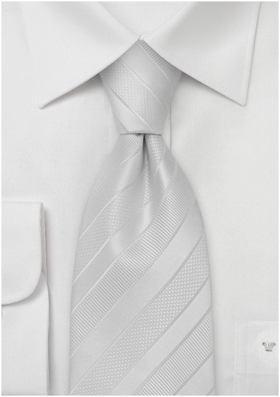 Formal Ivory Designer Tie - Mens-Ties.com