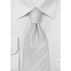 Festive Bright White Tie in XL