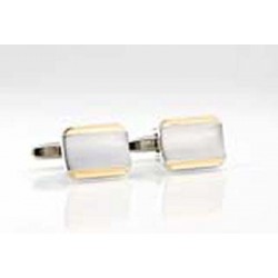 Classic Silver and Gold Cufflinks