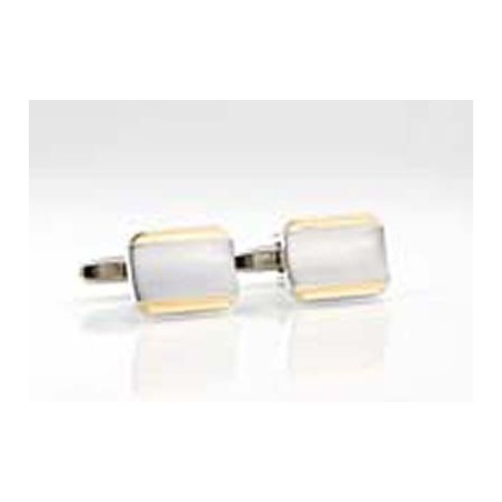 Classic Silver and Gold Cufflinks