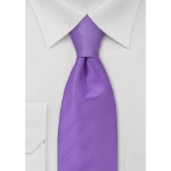 Solid Lilac Mens Tie