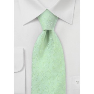 Keylime Paisley Tie