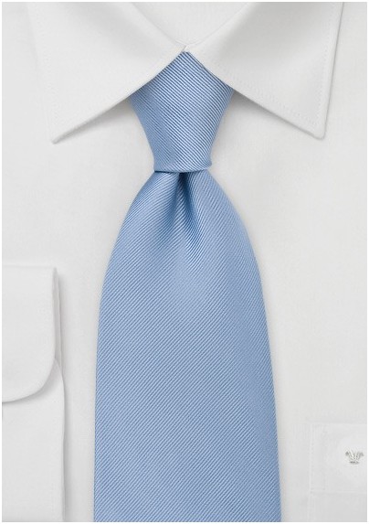Capri Blue Tie With Texture - Mens-Ties.com