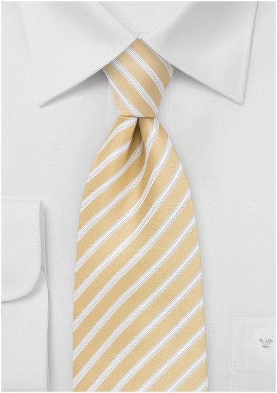Harvest Yellow Extra Long Tie