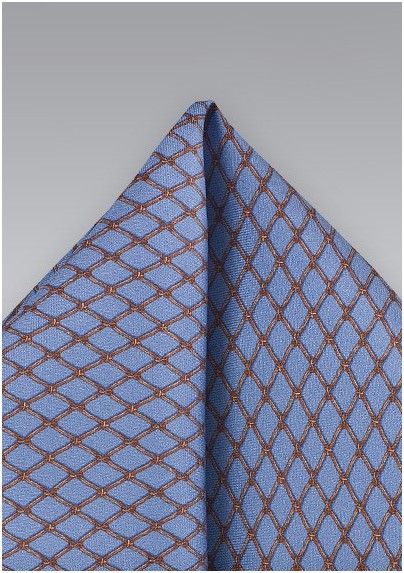 Steel Blue Handkerchief