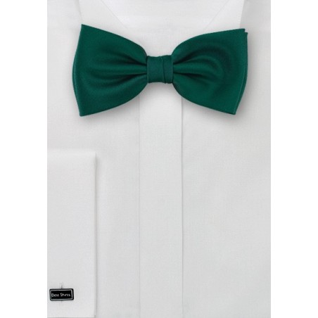 Solid Holly Green Bow Tie