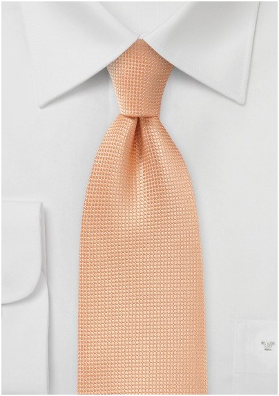 Metallic Orange Tie