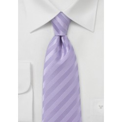Purple Narrow Tie with Satin Finish