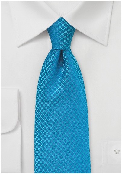 Jewel Toned Turquoise Tie