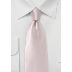Ultra Light Pink Silk Necktie
