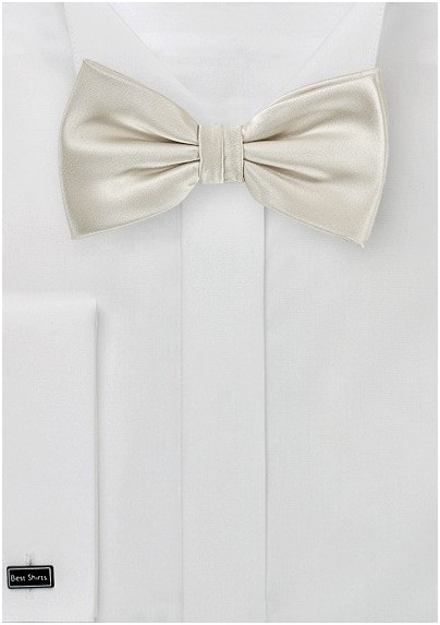 Golden Champagne Colored Bow Tie