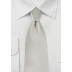 Frosted Silver Necktie