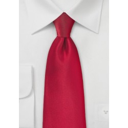 Valentine Red Color Tie