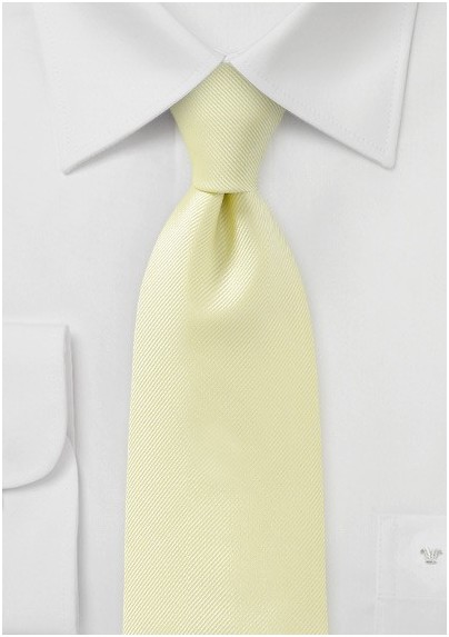 Citrine Yellow Necktie in Long Size