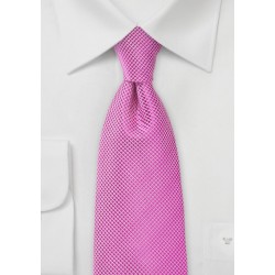 Orchid Pink Men's Tie in Extra Length