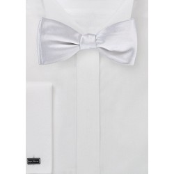 Bright White Self Tie Bow Tie