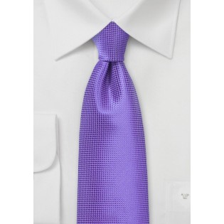 Bright Colored Tie in Opulent Purple