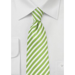 Bold Lime Colored Necktie