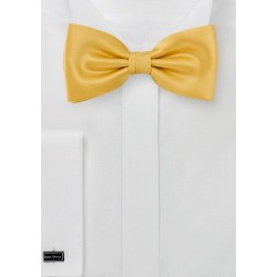 Amber Yellow Mens Bow Tie