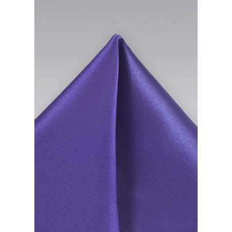 Pocket Square in Electric Purple