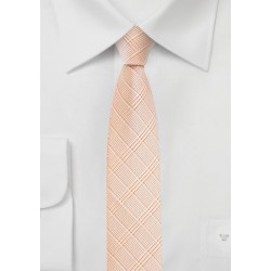 Super Skinny Tie in Coral Sands Color