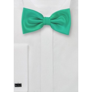 Jade Green Bow Tie for Kids