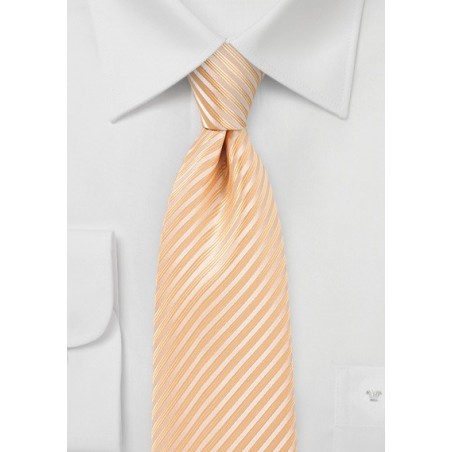 Peach Fuzz Necktie in XL Size