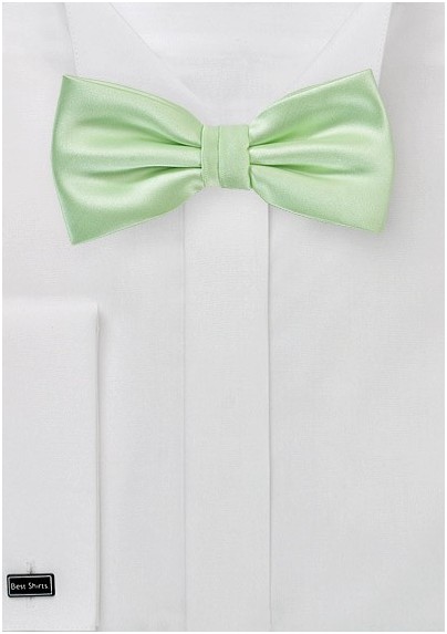 Light Mint Green Bow Tie