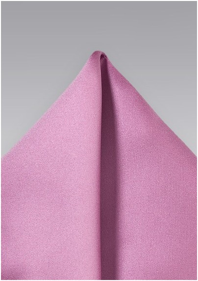 Orchid Pink Pocket Square