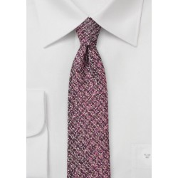 Port Red Tweed Tie