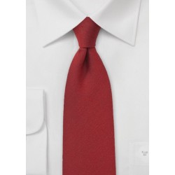 Russet Colored Tie with Matte Finish