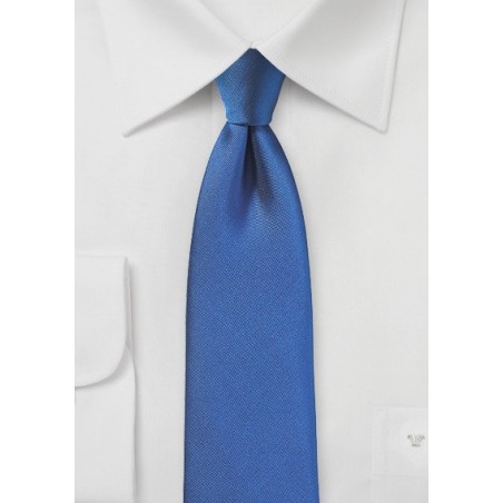 Royal Blue Skinny Tie