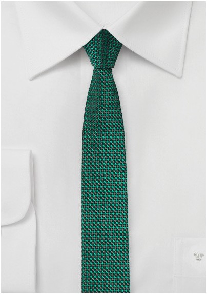Sea Green Super Skinny Tie