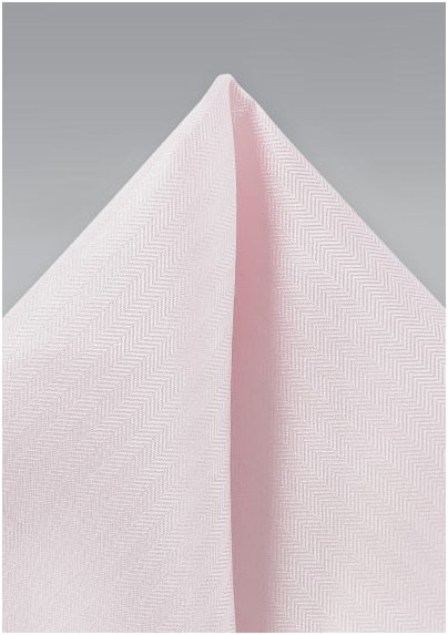 Textured Hanky in Blush Pink