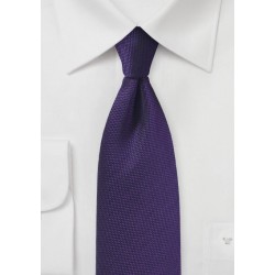 Regency Purple Matte Finish Tie