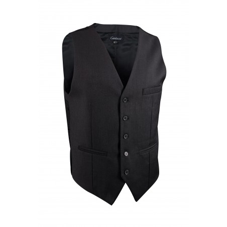charcoal gray mens suit vest