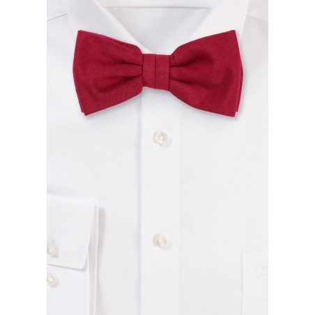 Brilliant Sedona Red Bow Tie
