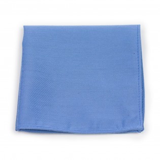 Trendy Ash Blue Pocket Square