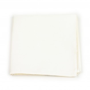 Linen Textured Blonde Pocket Square