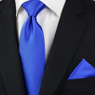 Horizon Blue Tie Styled