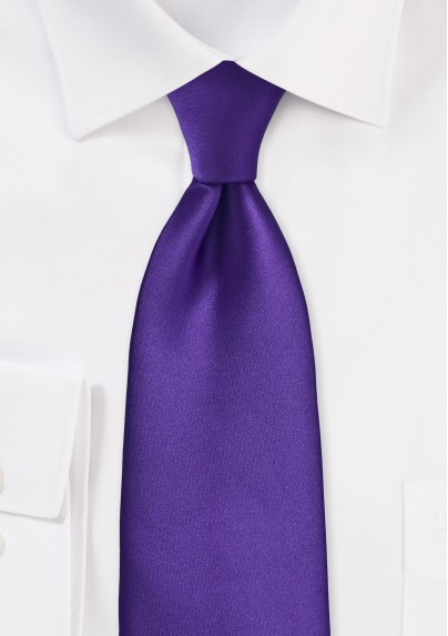Regency Purple Kids Size Tie