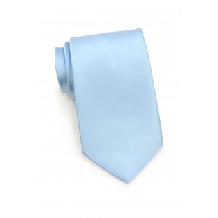 Solid Powder-Blue Kids Necktie