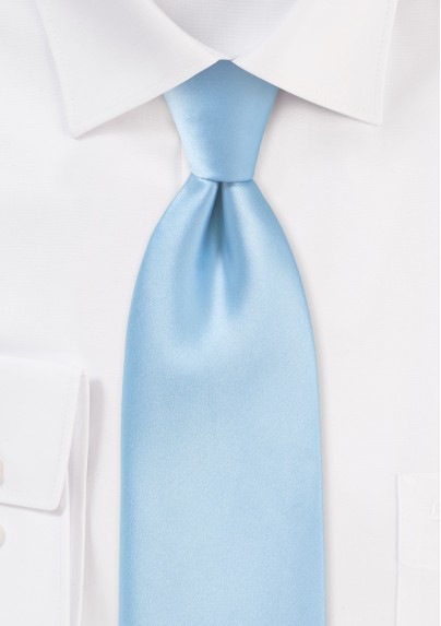 Light Baby Blue Tie for Boys - Mens-Ties.com