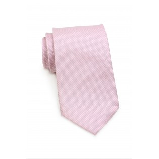 Pink Grenadine Textured Necktie