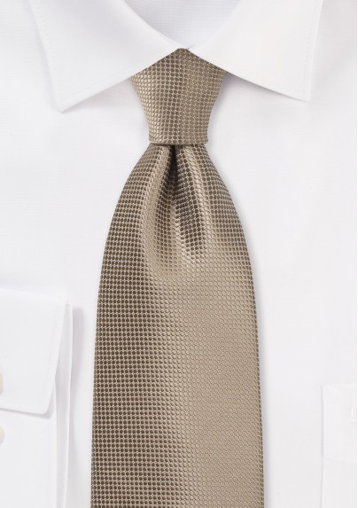 Taupe Colored Kids Necktie