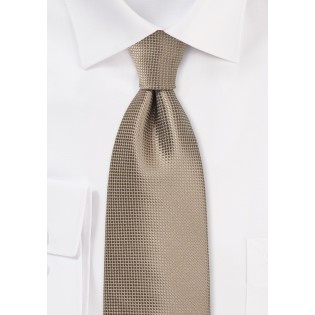 Taupe Colored Kids Necktie